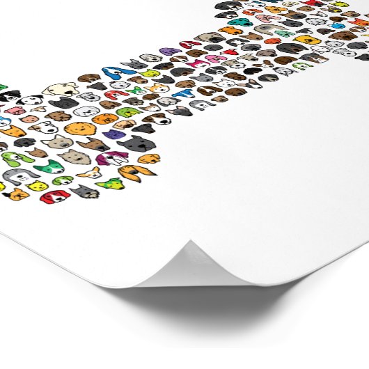 BONE DOG漫画 ポスター (角)