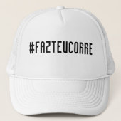 Boné Faz Teu Corre キャップ (正面)