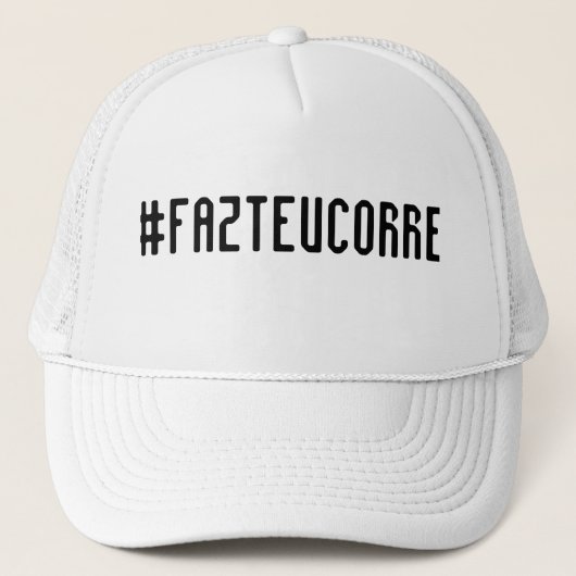 Boné Faz Teu Corre キャップ (正面)
