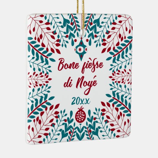 Bone fiesse di Noye, Walloon Christmas Greeting セラミックオーナメント (右)