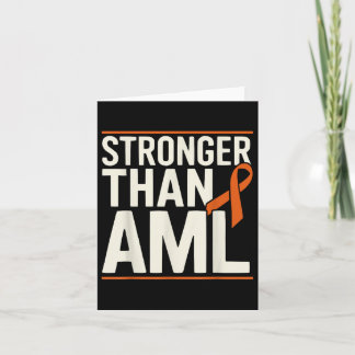 Bone Marrow Orange Ribbon Acute Myeloid Leukemia A カード