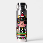 bone milk party ウォーターボトル<br><div class="desc">A fun Christmas party for the family to overcome calcium deficiency.
Our family drinks delicious milk every day to boost our calcium intake.
At Christmas, we prepare special cookies and milk and hold a fun party.</div>