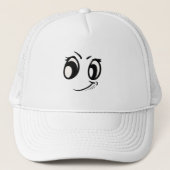 BONE OLHOS BRANCO  キャップ (正面)