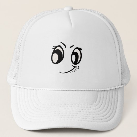 BONE OLHOS BRANCO  キャップ (正面)