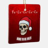 Bone to Be Jolly | ドクロで飾ろう セラミックオーナメント (右)