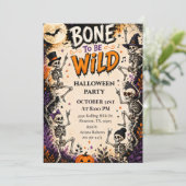 Bone To Be Wild ハロウィンパーティー 招待状 (スタンド正面)