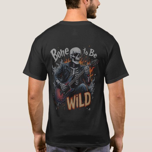 Bone to be Wild Tシャツ (裏面)