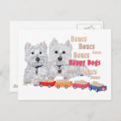 Bone Trainはがき付き西 ポストカード (正面/裏面)