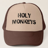 Boné trucker Holy Monkeys キャップ (正面)