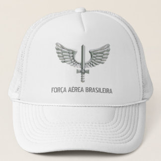 Boné Trucker Importado Força Aérea Brasileira FAB キャップ