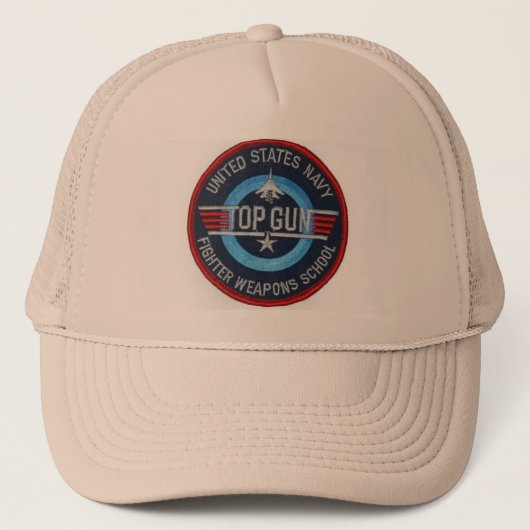 Boné Trucker Importado  - Top Gun Movie - Aviação キャップ (正面)