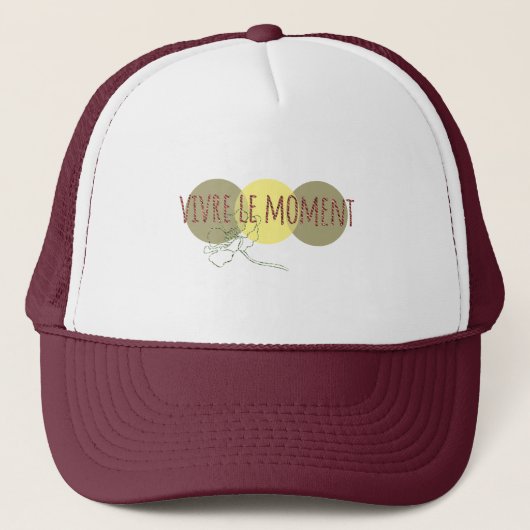 Boné Vivre Le Moment キャップ (正面)