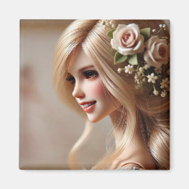 "Bonecas Encantadas: Guardiãs de Sonhos e Memórias マグネット