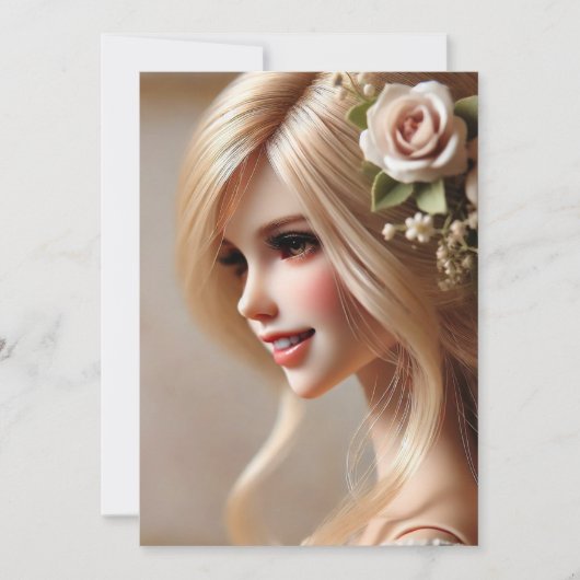 "Bonecas Encantadas: Guardiãs de Sonhos e Memórias 招待状 (正面)