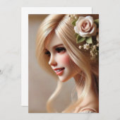 "Bonecas Encantadas: Guardiãs de Sonhos e Memórias 招待状 (正面/裏面)