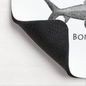Bonefishのロゴ マウスパッド (コーナー)