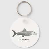 Bonefishロゴ キーホルダー (正面)