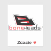 boneHeads™ ブラックロゴ 26 シール (シート)