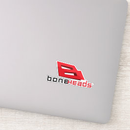 boneHeads™ ロゴ 26 シール