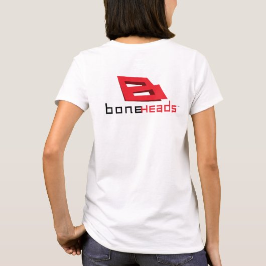 boneHeads™ ロゴ 26 Tシャツ (裏面)