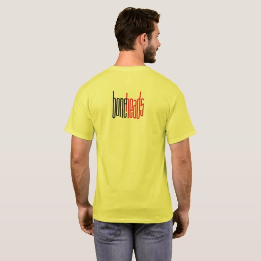 boneHeads™ ロゴ 529-2 Tシャツ (裏面フル)
