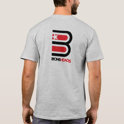 boneHeads™ BB-22 ロゴ Tシャツ (裏面)