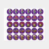 Bones Academy™ The Boneheads™ — ラベル (シート)