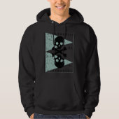 Bones and Skulls Pirate パーカ (正面)