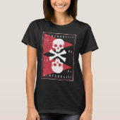 Bones and Skulls Pirate  1 Tシャツ (正面)