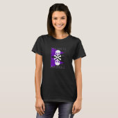 Bones and Skulls Pirate  3 Tシャツ (正面フル)