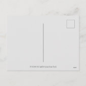 BONES IN THE GARDEN SKELETON、フォークアートムーンモス シーズンポストカード (裏面)