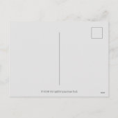 BONES IN THE GARDEN SKELETON、フォークアートムーンモス シーズンポストカード (裏面)