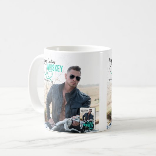 Bones Whiskey Mugページングの先生 コーヒーマグカップ (正面左)