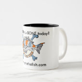 Bonethefish.com -骨のマグ ツートーンマグカップ (正面右)