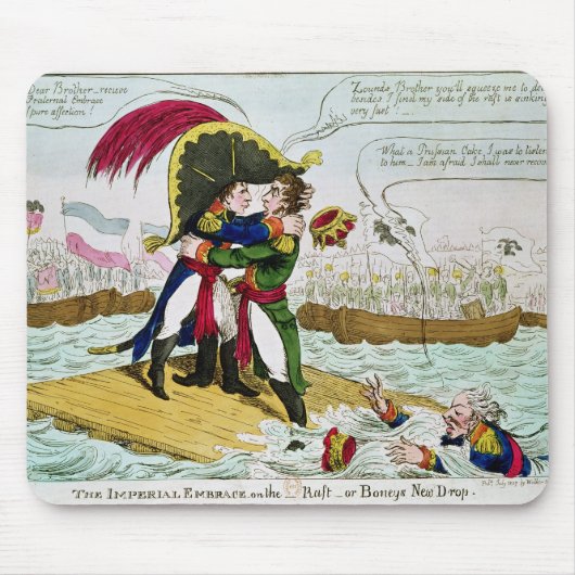 Boneysの帝国容認か新しい低下 マウスパッド (正面)