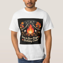 Bonfire Birthday Party T-Shirt 🔥 Tシャツ