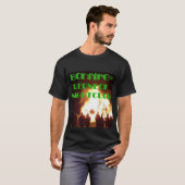 Bonfire=Redneckのナイトクラブ Tシャツ (正面フル)