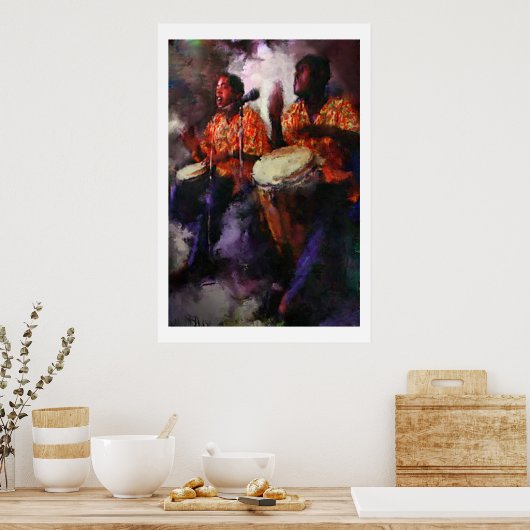 Bongoプレイヤー ポスター (キッチン)