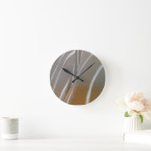 Bongo Antelope Skin Pattern Round Clock ラウンド壁時計 (ホーム)