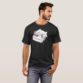 Bongo Cat Hoodie Funny Cute Gamer Meme cat Pullove Tシャツ (正面フル)