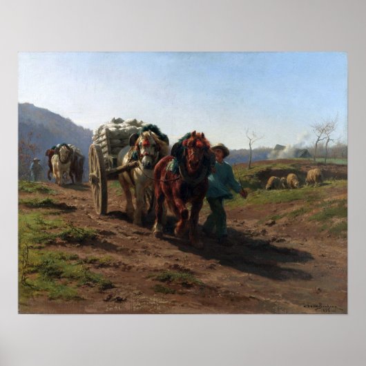 Bonheur – フィールドから戻る ポスター (正面)