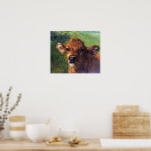 Bonheur – ベアルの頭 ポスター (キッチン)