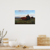 Bonheur – 市場に行く ポスター (キッチン)