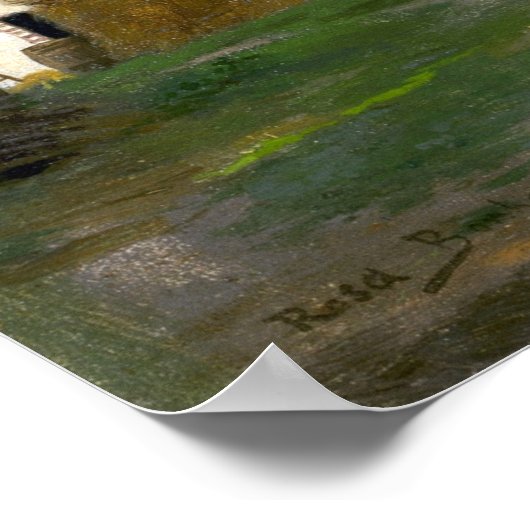 Bonheur – 森の入り口の農場 ポスター (角)