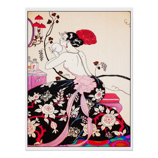 Bonheur De Jour - Georges Barbier ポスター (正面)