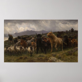 Bonheur - Highland Raid 1860 ポスター