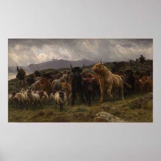 Bonheur - Highland Raid 1860 ポスター (正面)