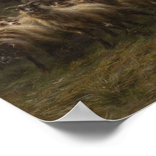 Bonheur - Highland Raid 1860 ポスター (角)