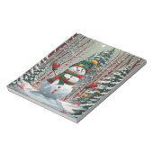 Bonhomme de neige ノートパッド (回転)