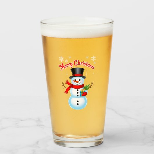 Bonhomme de Neige Festif タンブラーグラス (ドリンク正面)